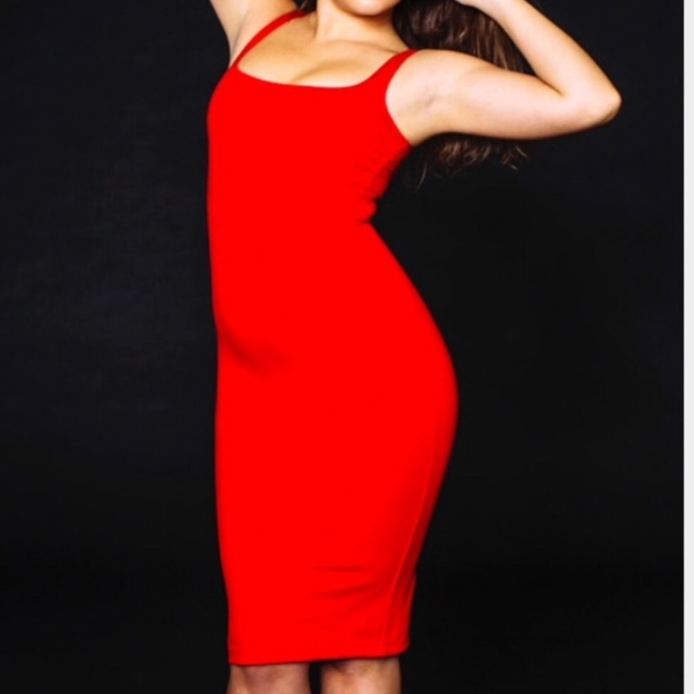 Red AA Ponte Dress